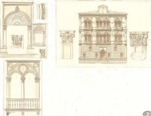 Lange, Ludwig; Lange - Archiv: VI.1 Renaissance in Italien (vorw. Details) - Architektur (Ansicht, Details)