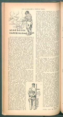 Algo sobre imperialismo : Los alemanes a simple vista