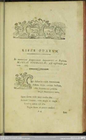 Liber Odarum