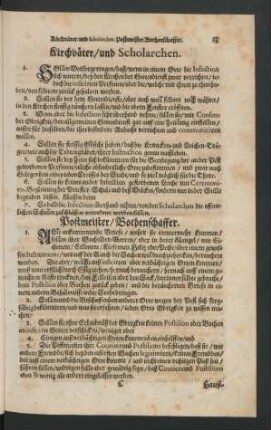 Kirchväter/ und Scholarchen.