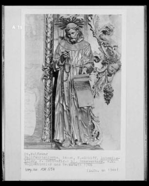 Antoniusaltar: Heiliger Bonaventura
