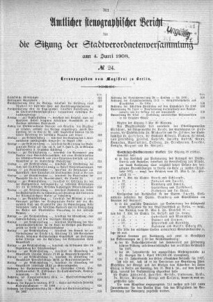 No. 24, 4. Juni 1908