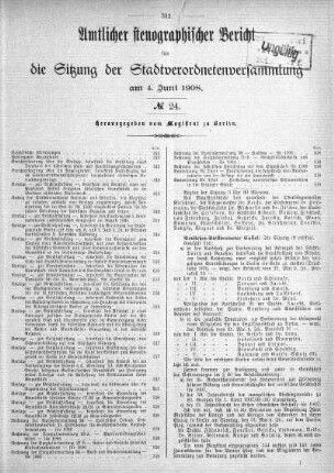 No. 24, 4. Juni 1908