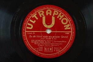 Zu dir führt mich ein ernster Grund : "Aida"; II. Teil / (Verdi)
