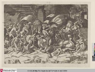 [La bataille au coutelas; Battle with a Cutlass; Die Schlacht mit dem Entermesser]