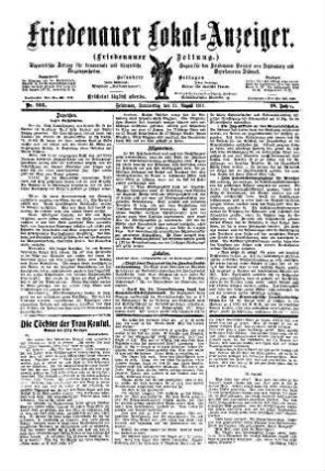 Nr. 205, 31.08.1911