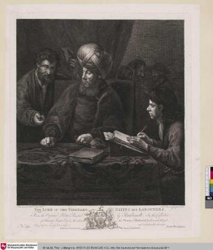 THE LORD OF THE VINEYARD PAYING HIS LABOURERS