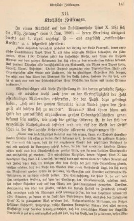 141-147 Kirchliche Zeitfragen