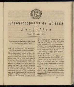 Monat November 1824