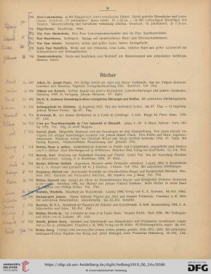 Bücher, Varia (Nr. 707-921)