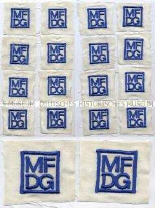 Museum für Deutsche Geschichte (MfDG) (Aufnäher)