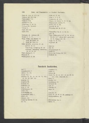 Sanskrit Sachindex