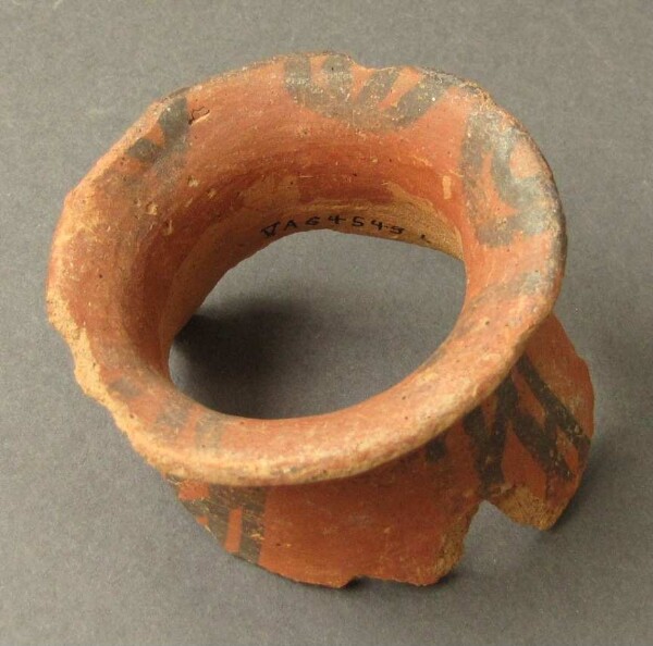 Fragment of a clay vessel