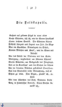 Die Feldkapelle