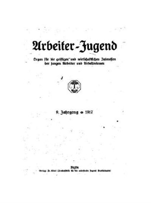 9: Arbeiter-Jugend - 9.1917