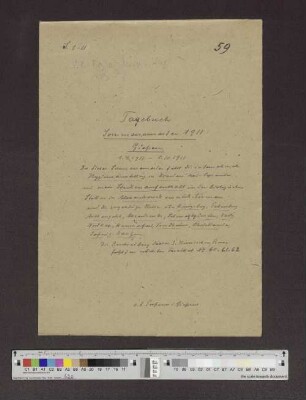 Band 59: Sommersemester 1911, Gießen