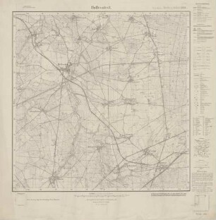 2624 (alte Nr.: 1211) Hollenstedt, Meßtischblatt (4cm - Karte)