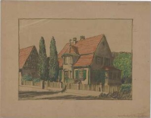 Dolmetsch, Theodor; Brackenheim; Haus Fender - Perspektive