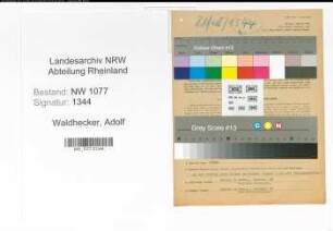 Entnazifizierung Adolf Waldhecker , geb. 18.05.1904 (Polizist)