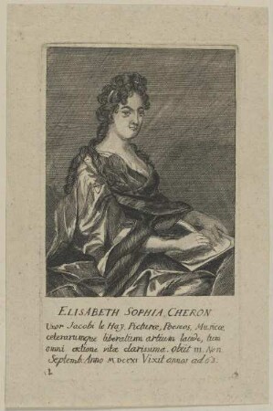 Bildnis Elisabeth Sophie Chéron