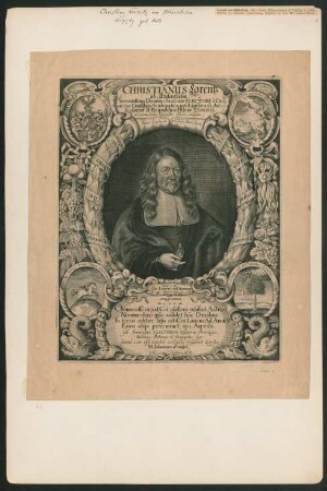 [Bildnis Christian Lorenz von Adlershelm]