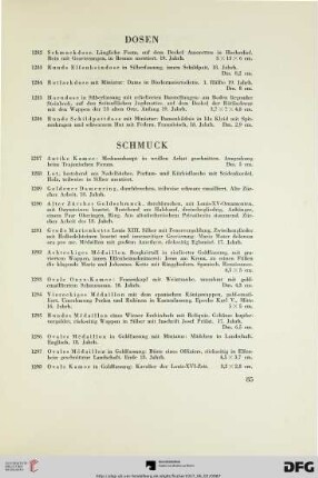 Dosen (Nr. 1282-1286)
