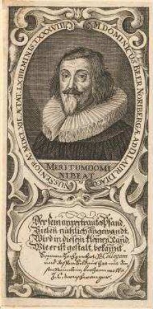 M. Dominicus Beer (Bär, Ursinus);. geb. 10.04.1598 in Velden; gest. 31.07.1663 in Nürnberg