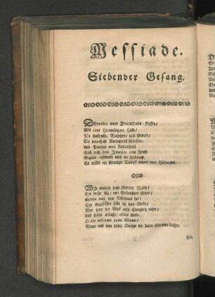 Siebender Gesang.