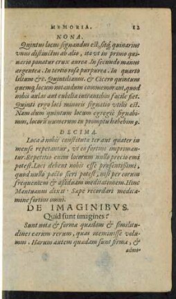 De Imaginibus.