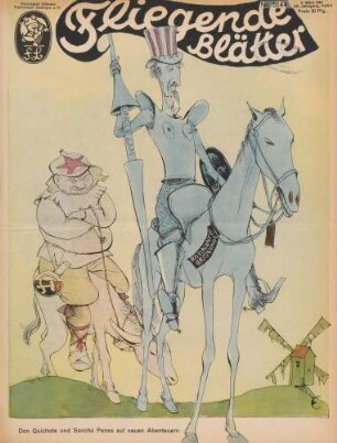 "Don Quichote und Sancho Pansa auf neuen Abenteuern"