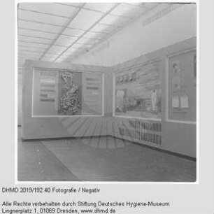 Nationale Hygiene-Ausstellung - Raum 10 - Raumansicht