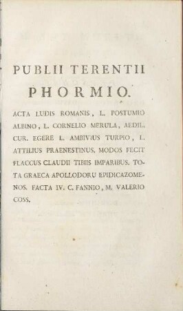 Phormio.