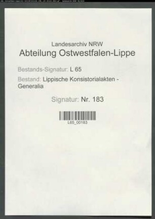 Suspendierung und Entfernung von Pastoren aus dem Amt in den Ämtern des regierenden Hauses: Untersuchung gegen Pastor Stannarius zu Silixen wegen seines Lebenswandels