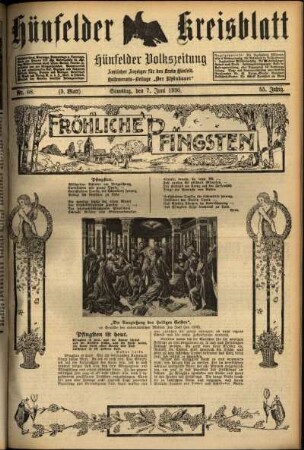 Dritte Ausgabe vom Samstag, den 07. Juni 1930.