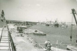 Hafenbau Ponta Delgada Azoren, Portugal, 1937-1943