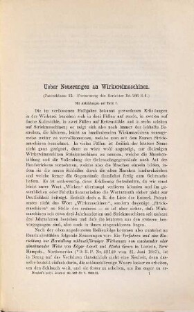 Dingler's polytechnisches Journal. 269. 1888