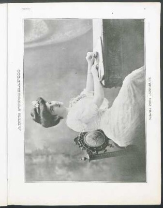 [Fotografía de] Arte fotográfico - Señorita Rosa Larrabure