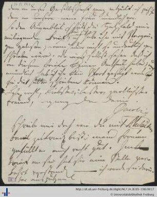 Brieffragment [1769]