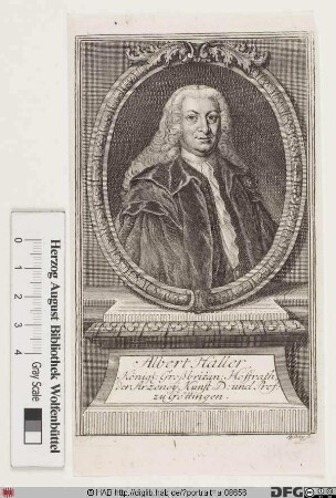 Bildnis Albrecht Haller (1749 von)