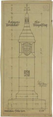 Pfann, Paul; Dingolfing; Kriegerdenkmal - Ansicht