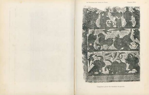 Planche XXV. Cinquième pierre des chambres de gauche