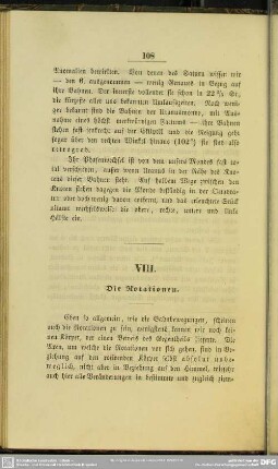 VIII. Die Rotationen