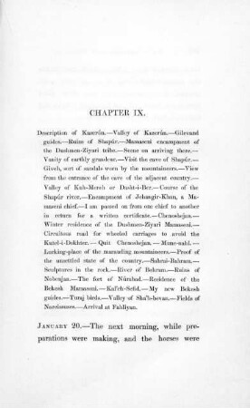 Chapter IX: From Kazerún to Fahliyán