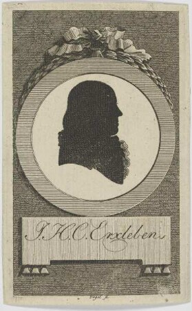 Bildnis des J. H. C. Erxleben