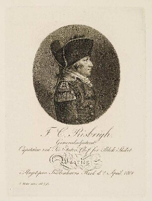 Bildnis von Frederik Christian Riisbrigh (1754-1835)