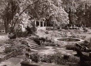 Großer Garten : Reichsgartenschau, Partie im Vielgestaltigen Garten