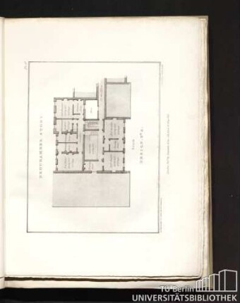 Pl. 10. Design, No. 3. Bed-chamber story.