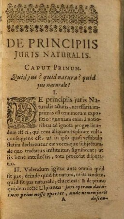 De principiis iuris naturalis enchiridion