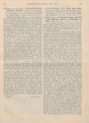 362-364 [Rezension] Du Bois-Reymond, Emil, Darwin versus Galiani. Rede