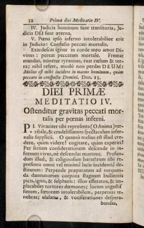 32-36, Meditatio IV